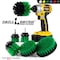 Drill Brush Power Scrubber By Useful Products 5 in W 7 in L Brush, Green G-542OMS-2L-QC-DB - alternate 2